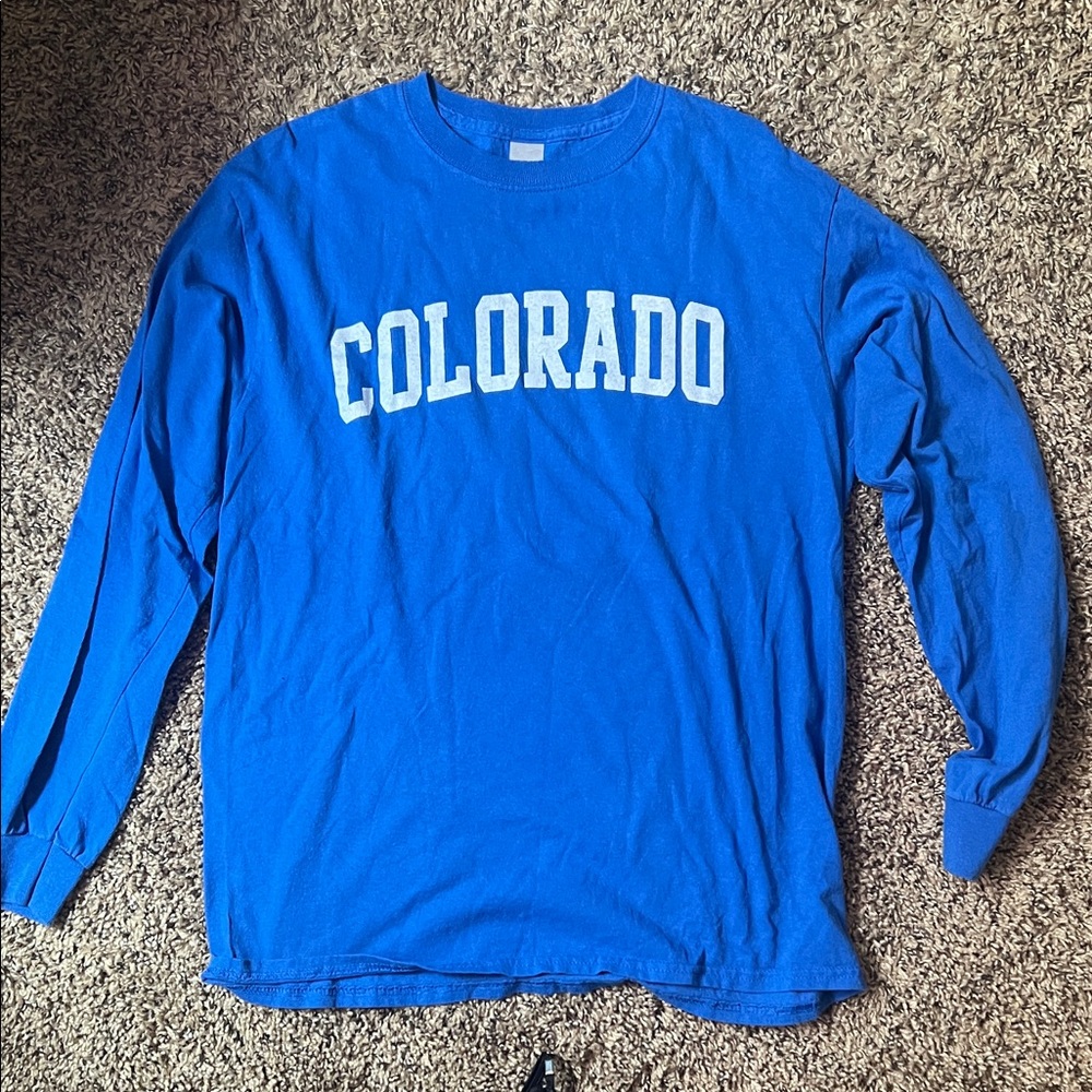 Blue Colorado Long Sleeve Shirt